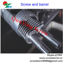 Conical Extruder Screw And Barrel For Cacao3 Pvc Profile 